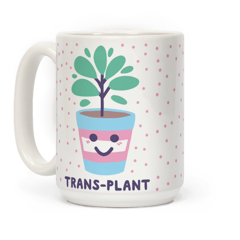 Trans Plant Coffee Mug